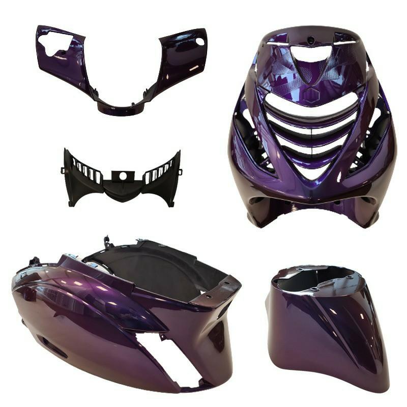Kappenset 5-delig Piaggio Zip Sp Mystic Purple NIEUW, Ophalen of Verzenden, Nieuw, Kap, Aplus