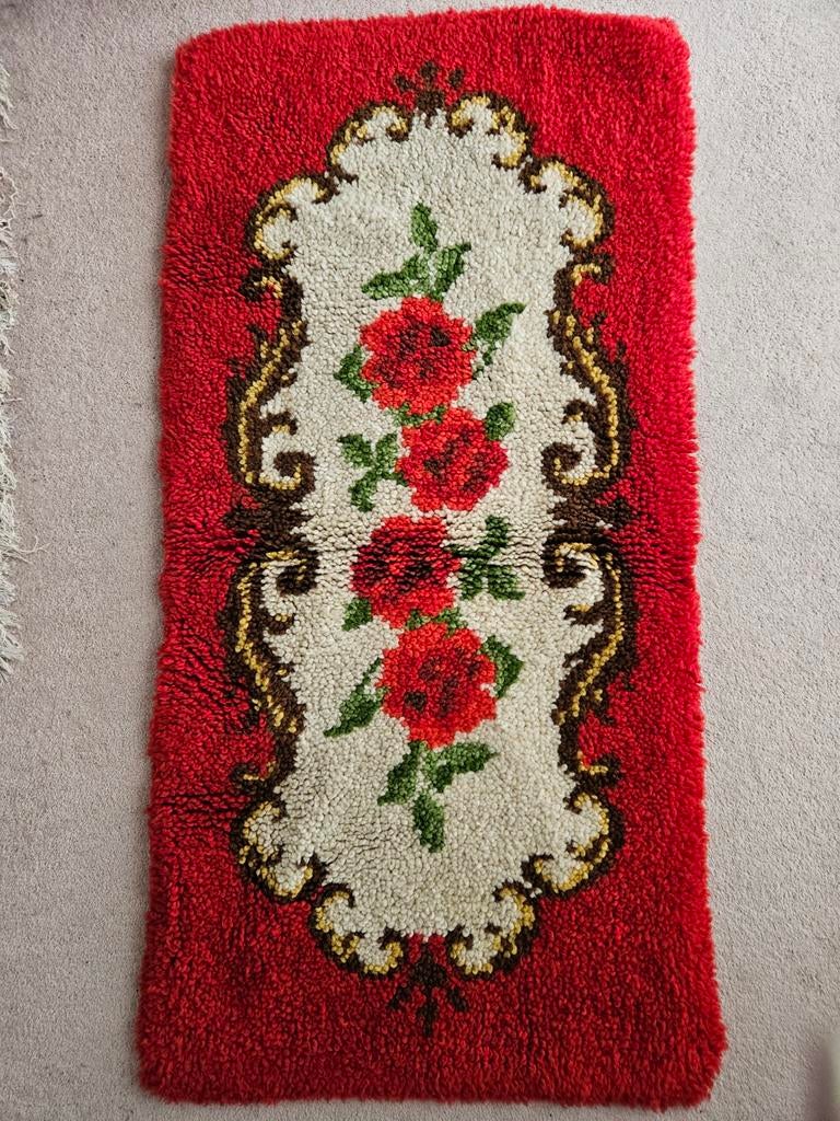 Mooi handgemaakt smyrna kleed, Ophalen, Rechthoekig, 200 cm of meer, 50 tot 100 cm