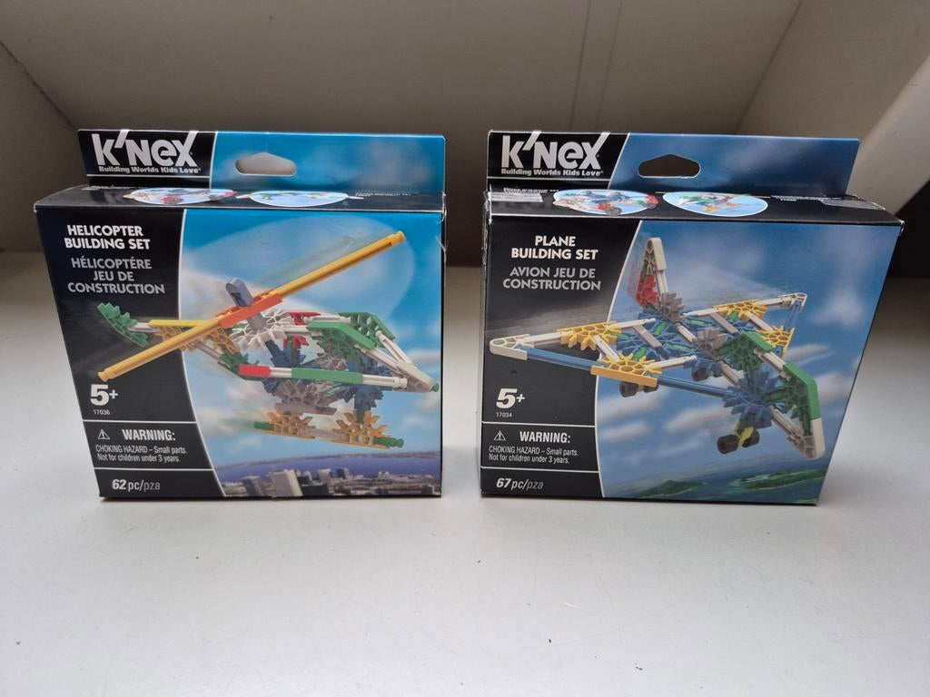 K'nex Helikopter & Vliegtuig Bouwsets, Ophalen of Verzenden, Zo goed als nieuw, K'nex
