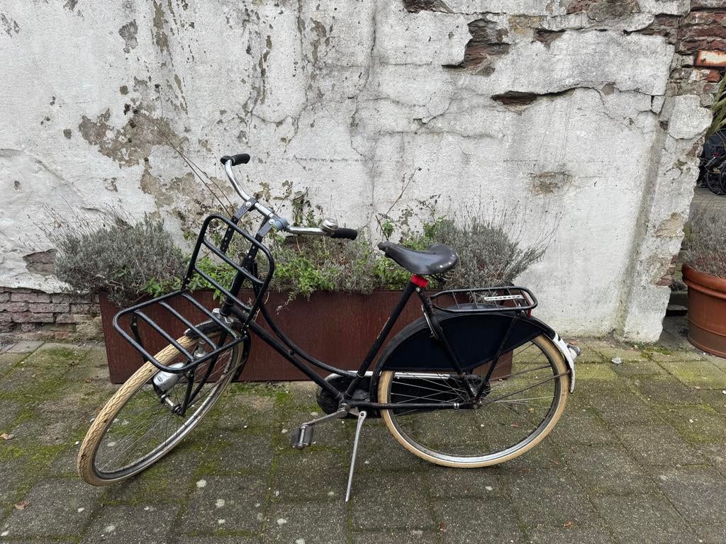 Prachtige omafiets voor de liefhebber - eind jaren '40, 56 cm of meer, Ophalen, Gebruikt