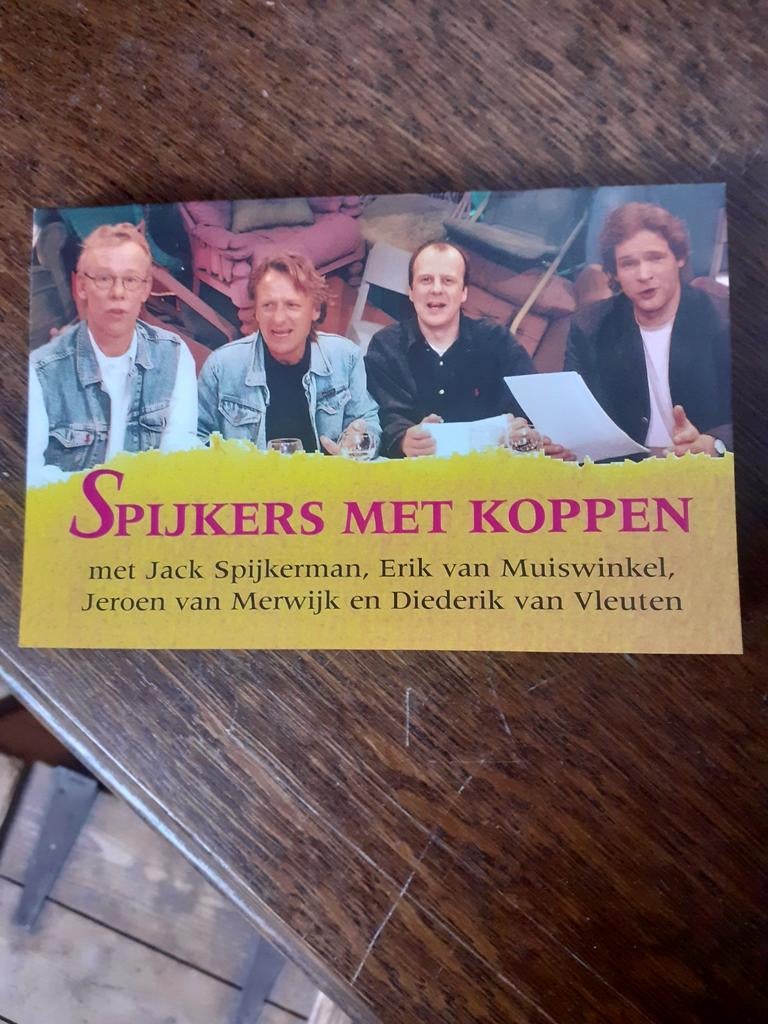 Spijkers met koppen, Boeken, Jeroen van Merwijk, Erik van Muiswinkel en Diederik van Vleuten, Ophalen of Verzenden, Verhalen, Zo goed als nieuw