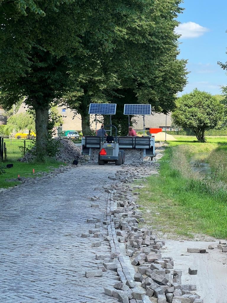StraatMaat bestratingsmachine, Ophalen, Overige typen