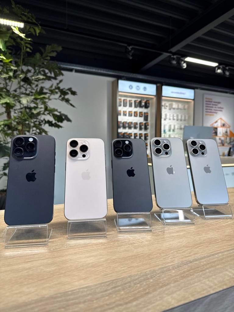  Apple iPhone 16 Pro 128GB incl. 2 jaar garantie, IPhone 16 Pro, 128 GB, Zwart, Ophalen of Verzenden