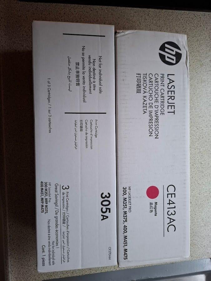HP toner geel en magenta, Computers en Software, Printerbenodigdheden, Nieuw, Toner, Ophalen of Verzenden