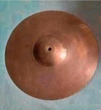 Vintage Trowa hi hat bekken, diameter 35cm, Muziek en Instrumenten, Ophalen of Verzenden, Gebruikt, Overige merken