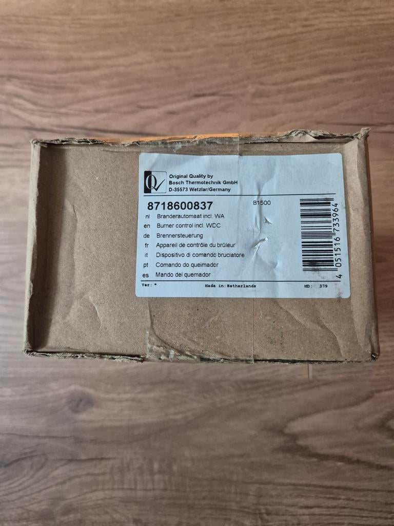 Nefit Bosch Branderautomaat, printplaat, 8718600837, nieuw, Ophalen of Verzenden, Nieuw