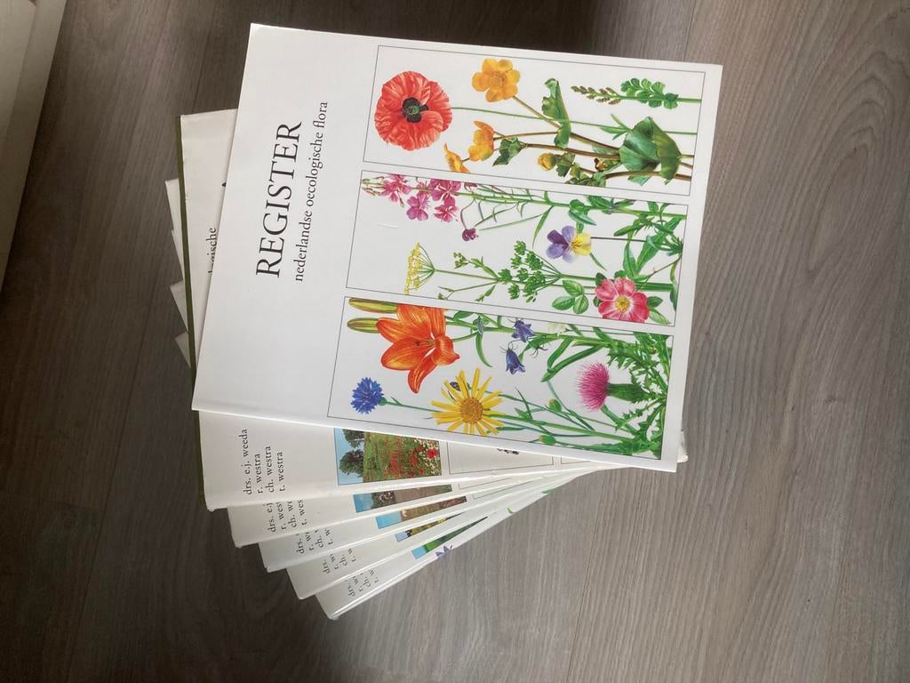 Oecologische flora van Nederland - Compleet!6 delig rigister, Boeken, Ophalen of Verzenden, Gelezen, Bloemen, Planten en Bomen