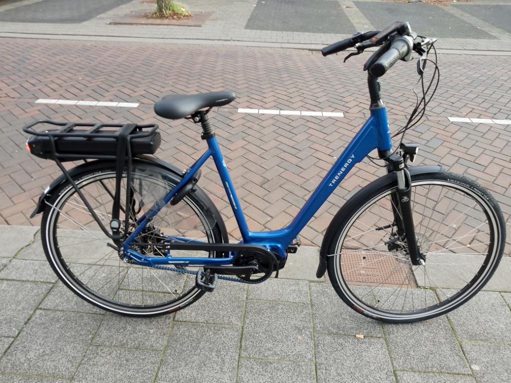 Trenergy Evora d54 elektrische damesfiets middenmotor+belt, 53 tot 56 cm, -, Trenergy, -