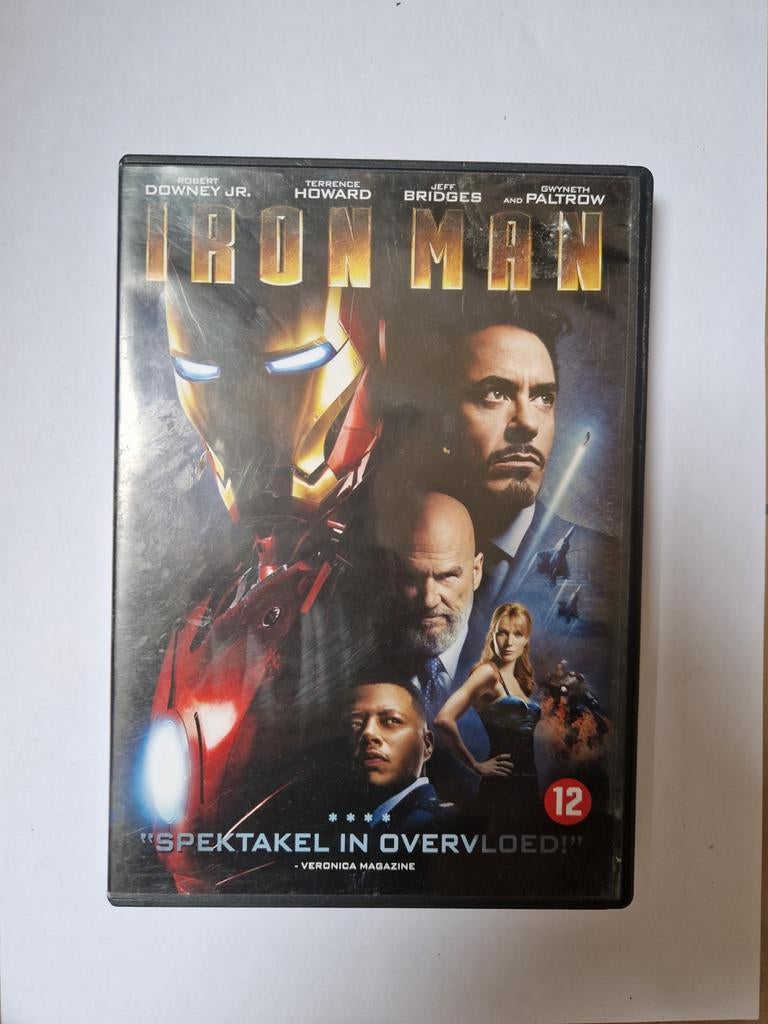 Iron Man DVD - Actie film, Vanaf 12 jaar, Ophalen of Verzenden, Gebruikt