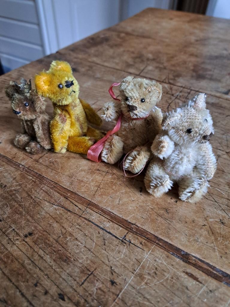 Antieke beertjes steiff en shuco, Antiek en Kunst, Ophalen of Verzenden