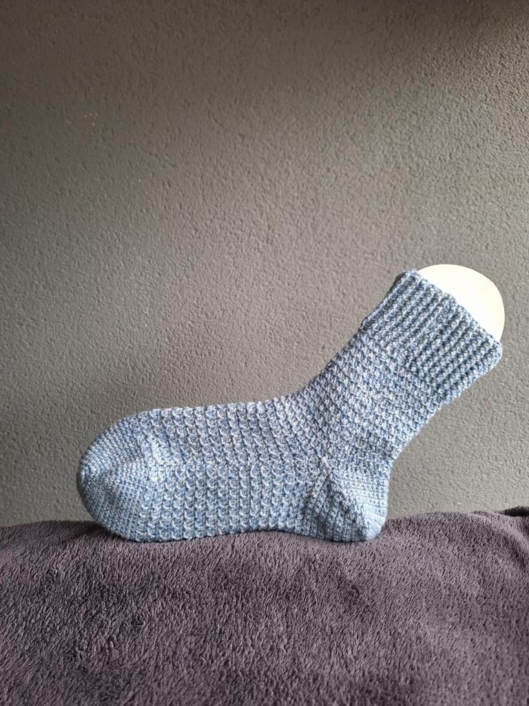 Wollen sokken (gehaakt), Kleding | Dames, Sokken en Kousen, Ophalen of Verzenden, Nieuw, Overige kleuren