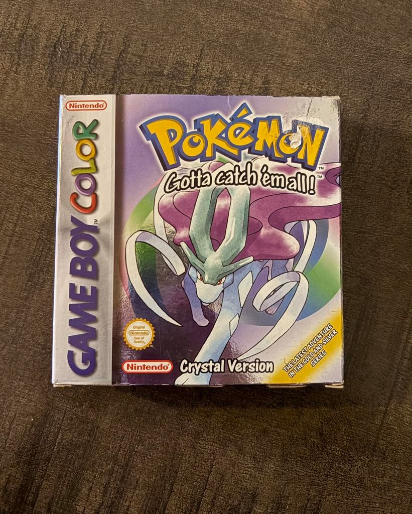 Pokemon Crystal Gameboy Color compleet, Spelcomputers en Games, 1 speler, Zo goed als nieuw, Vanaf 3 jaar, Ophalen