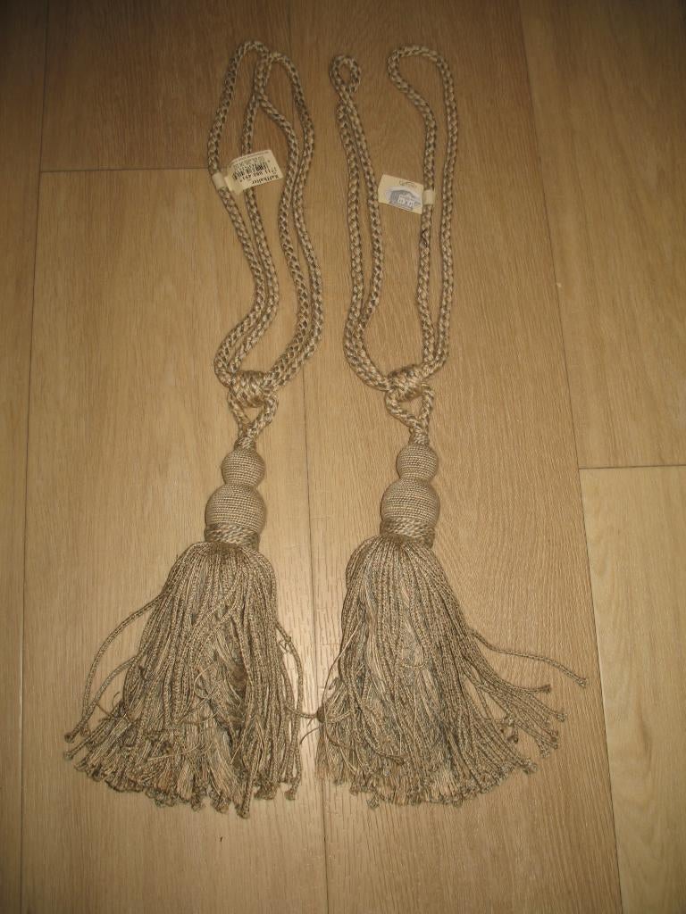Embrasse Gordijnkwasten Grijs / Lichte kleur, Antiek en Kunst, Ophalen of Verzenden