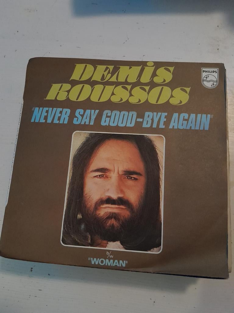 Demis roussos 7inch never say good eve again, Ophalen of Verzenden, Zo goed als nieuw, Pop