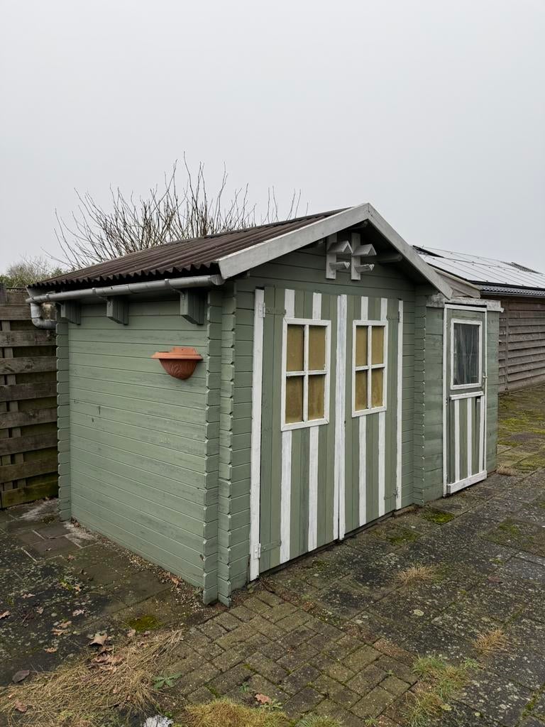 Tuinhuisje, Tuin en Terras, Tuinhuizen, Ophalen, Gebruikt, Hout, Tuinhuis