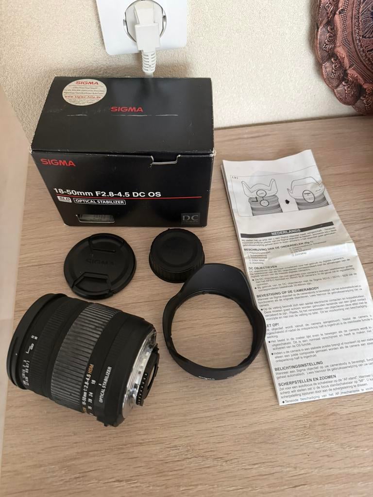 Sigma 18-50mm 2.8-4,5 lens voor Nikon, Audio, Tv en Foto, Fotografie | Lenzen en Objectieven, Ophalen of Verzenden, Standaardlens