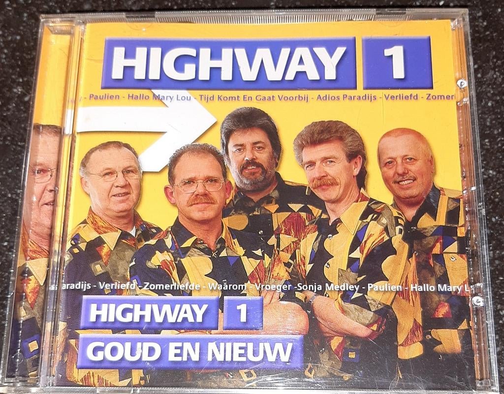 Highway 1 goud en nieuw, Cd's en Dvd's, Cd's | Nederlandstalig, Ophalen of Verzenden, Zo goed als nieuw, Levenslied of Smartlap