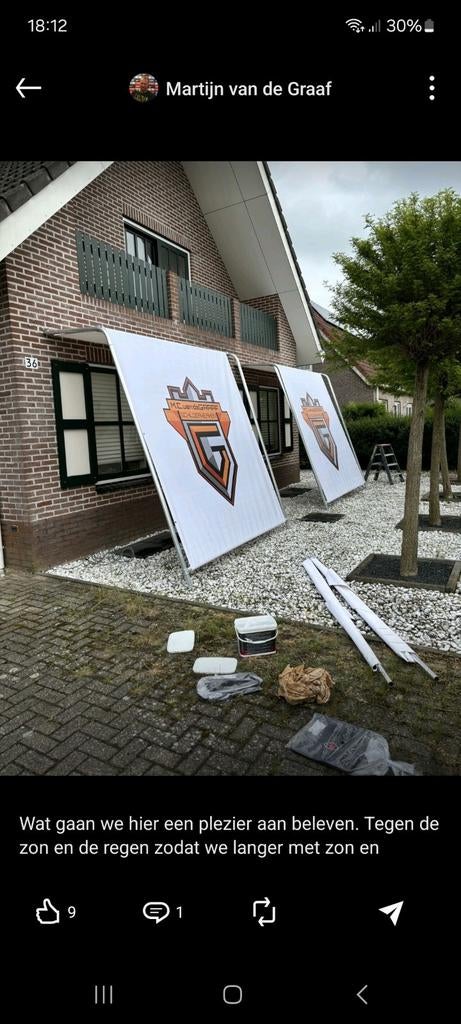 doorwerkscherm, Doe-het-zelf en Verbouw, Ophalen of Verzenden, Nieuw