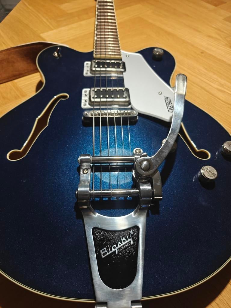 Gretsch G5622T Electromatic - Midnight Blue, Muziek en Instrumenten, Snaarinstrumenten | Gitaren | Bas, Zo goed als nieuw, Elektrisch