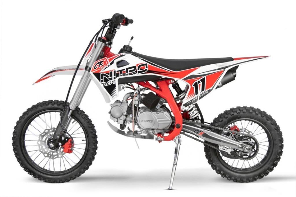 Dirtbike 125cc crossmotor pitbike crossbrommer motor NIEUW, Fietsen en Brommers, Minibikes, Midibikes en Pitbikes, Nieuw, Gepard