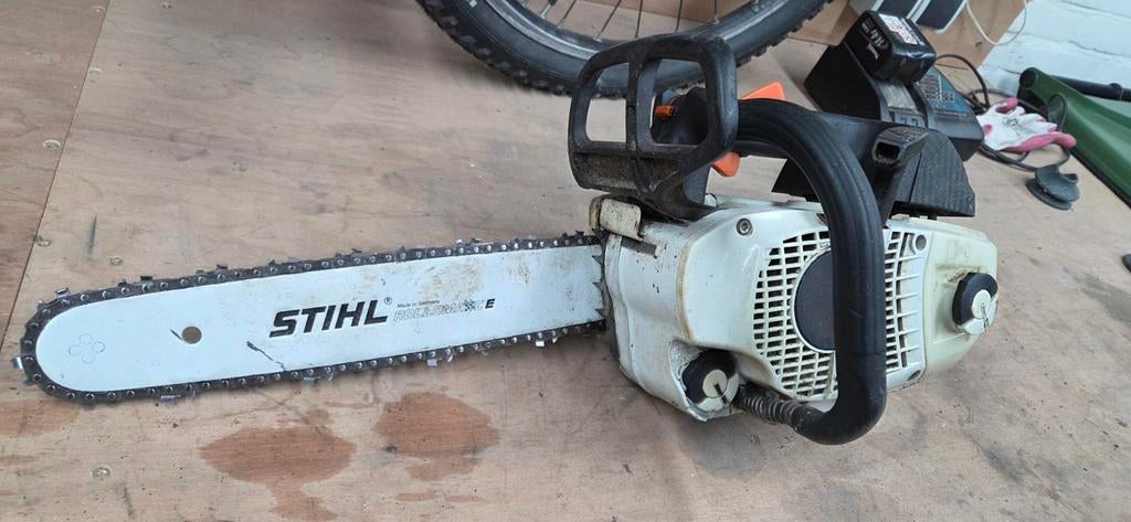 Stihl 201t-c, Ophalen, Zo goed als nieuw, Boomzaag, Stihl