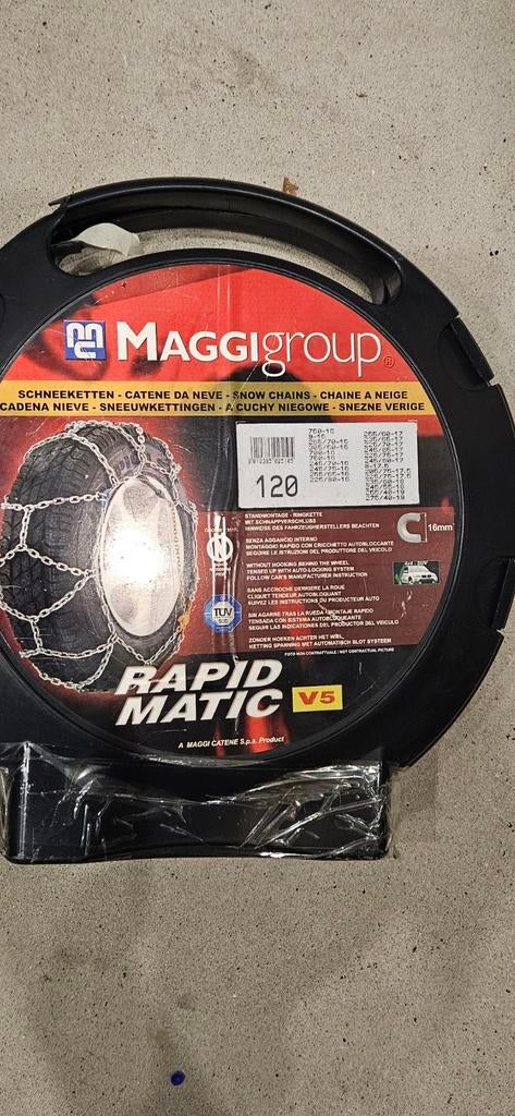 Maggi Group Sneeuwkettingen - Maat 120, Auto diversen, Sneeuwkettingen, Ophalen, Nieuw