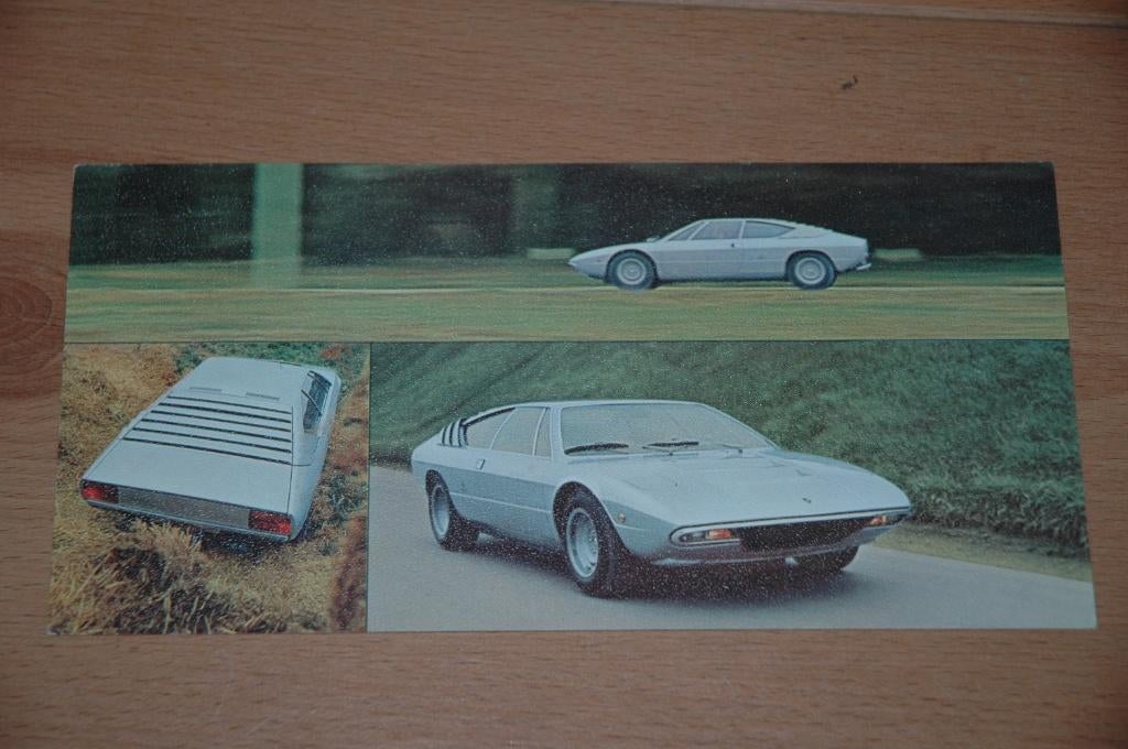 Lamborghini Urraco P250  -  Folder, Gelezen, Lamborghini, Ophalen of Verzenden, Ferrari