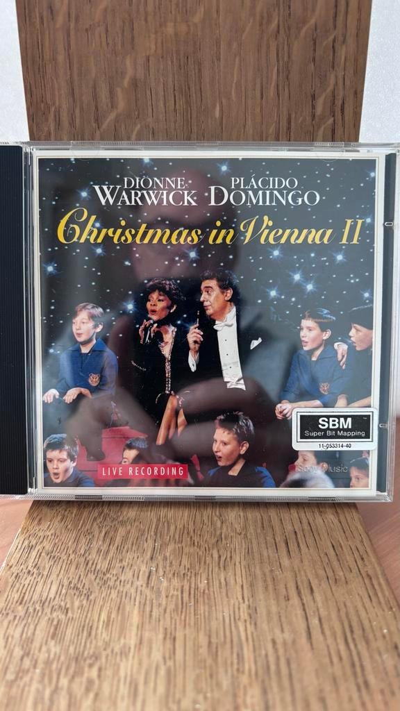 Dionne Warwick & Placido Domingo - Christmas in Vienna II, Ophalen of Verzenden, Zo goed als nieuw, Kerst, Boxset