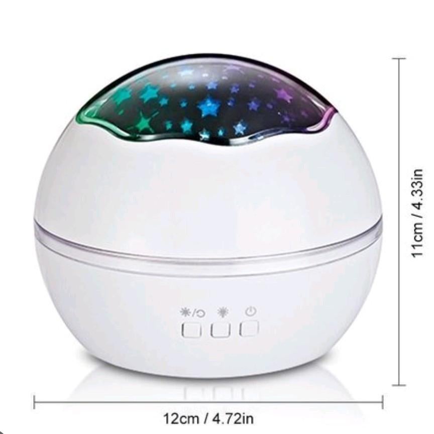 SterrenHemel NachtLamp - Roterende Projector - Galaxy, Ophalen of Verzenden, Zo goed als nieuw
