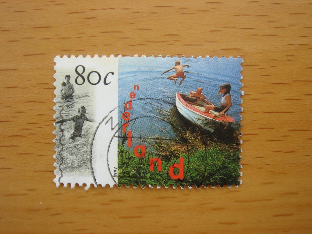 Holland Promotion NVPH 1727 1x Nederland Waterland, Ophalen of Verzenden, Na 1940, Gestempeld