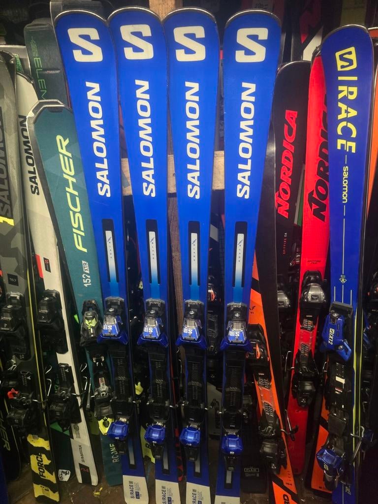 SALOMON S/RACE SL10, 160 tot 180 cm, Zo goed als nieuw, Carve, Skiën