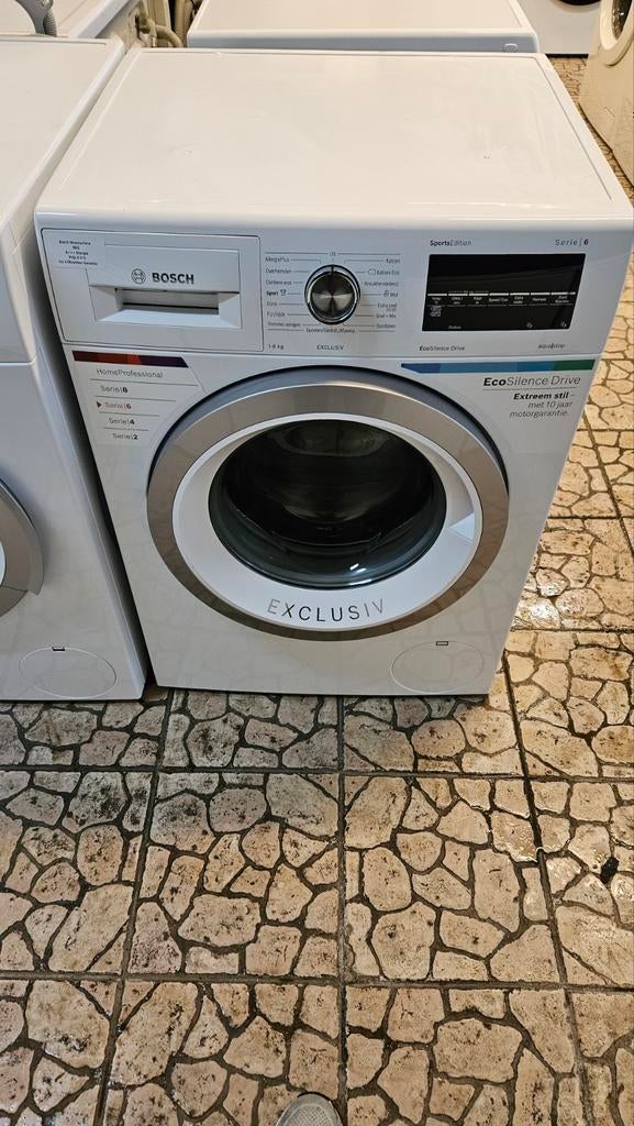 BOSCH Wasmachine SERIE 6 WAT28491NL /8KG inc Garantie, Ophalen of Verzenden, Zo goed als nieuw, Minder dan 85 cm