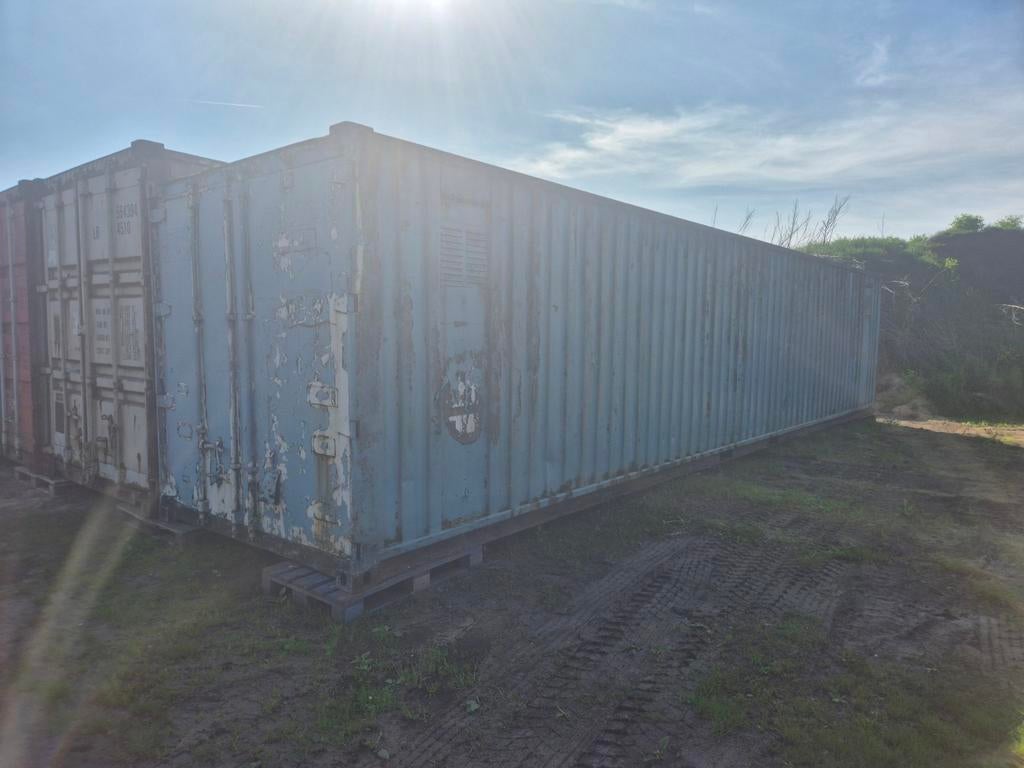 Container 40ft  + afzetunit opslagcontainer, Ophalen of Verzenden, ., ., .