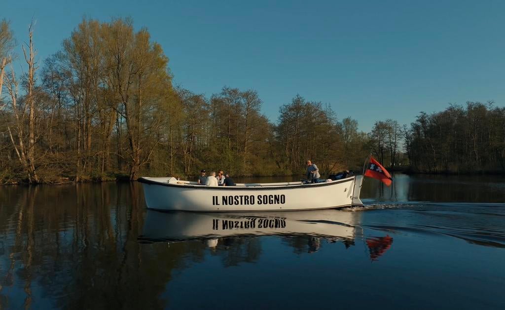 Harding Sloep 10M lang 3.50 M breed, Binnenboordmotor, Diesel, Ophalen of Verzenden, Zo goed als nieuw
