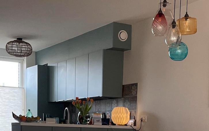 Coollux Papieren Lamp, Ophalen of Verzenden, Zo goed als nieuw, Overige materialen, Minder dan 100 cm