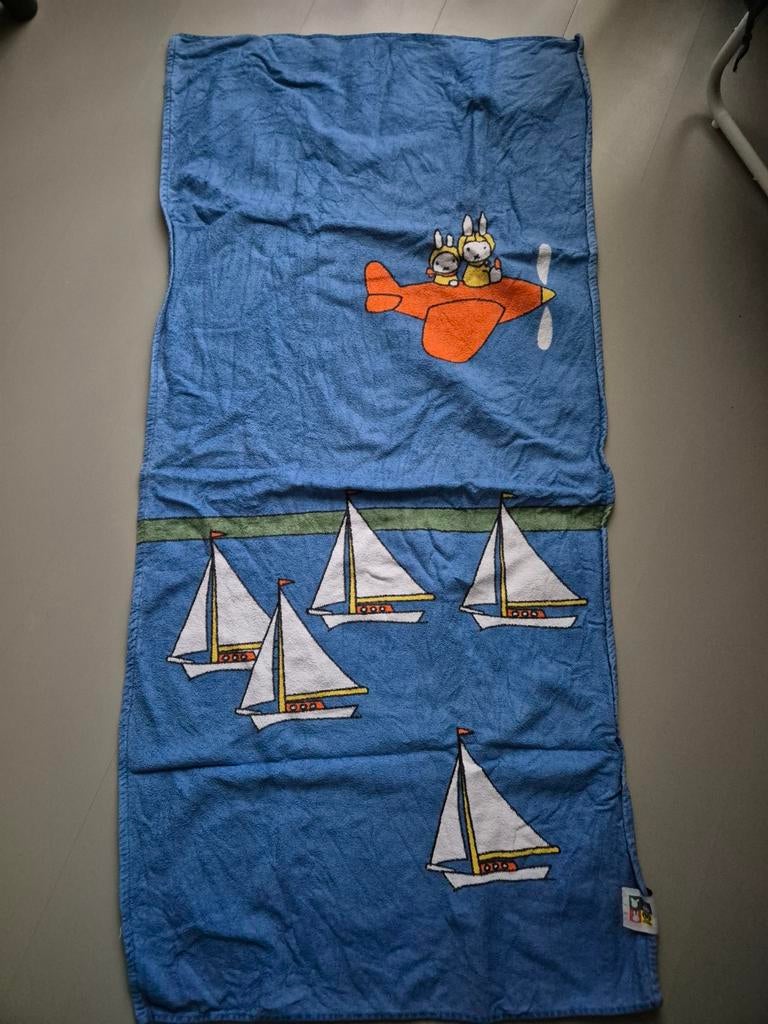 Leuke blauw Nijntje bad/strandlaken, Gebruikt, Jongen of Meisje, One size, Nijntje