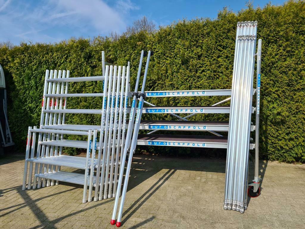 Euroscaffold 1.35x 2 50  werkhoogte prof nieuw, Doe-het-zelf en Verbouw, Ophalen of Verzenden, Nieuw
