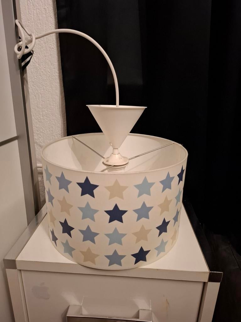 Leuke kinderlamp met sterren, Ophalen, Zo goed als nieuw, Stof, Minder dan 100 cm