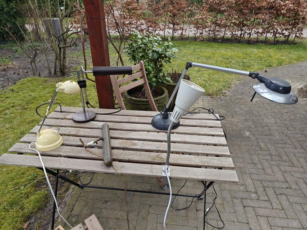 Vintage leeslampjes, Ophalen of Verzenden, Zo goed als nieuw