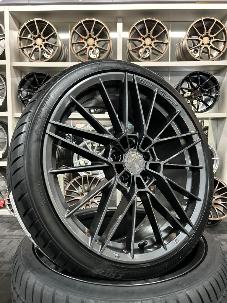 ACTIE | 19 INCH YANAR ISP-32 VELGENSET 5X112 GOLF LEON A3, 19 inch, Banden en Velgen, Nieuw, Ophalen of Verzenden