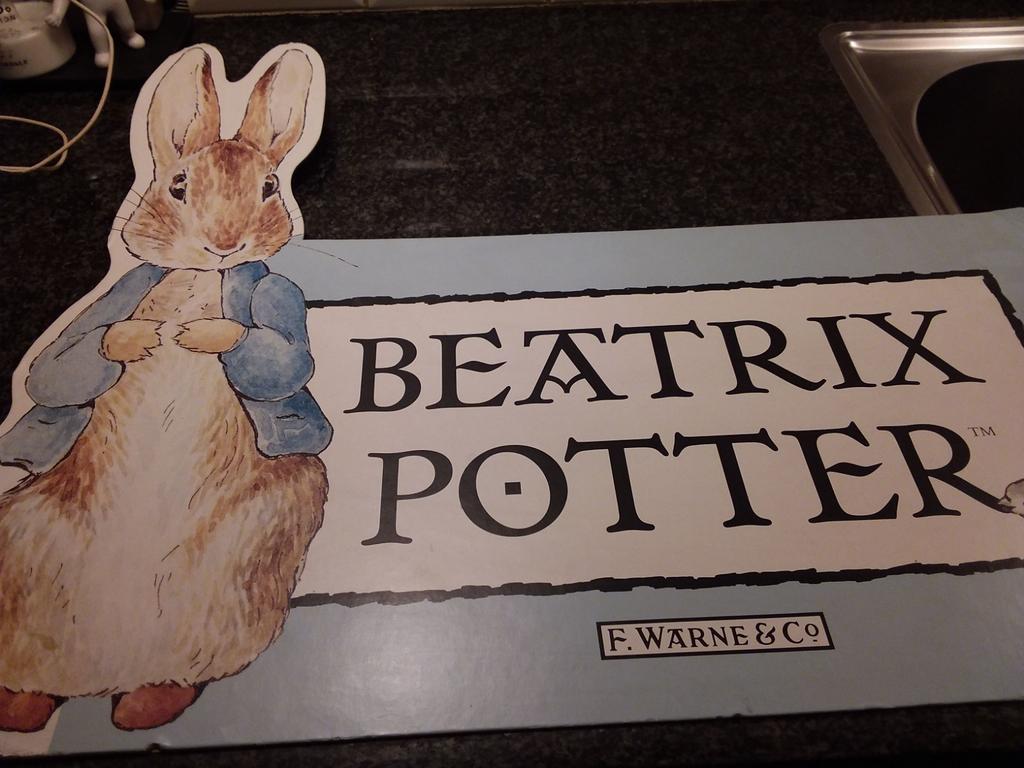 Beatrix Potter Plaat Wanddecoratie, Kinderen en Baby's, Ophalen of Verzenden, Gebruikt, Wanddecoratie