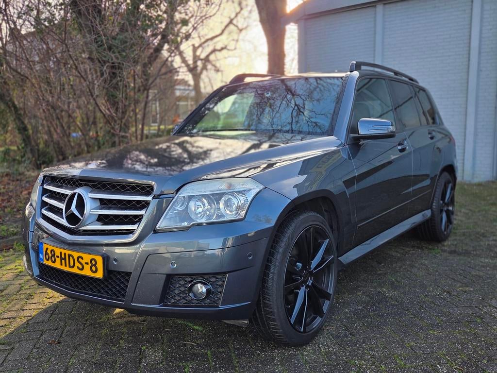 Mercedes-Benz GLK 3.0 blackline  - Nieuwe APK - INRUIL MOG., Auto's, Automaat, 1730 kg, Zwart, 2000 kg