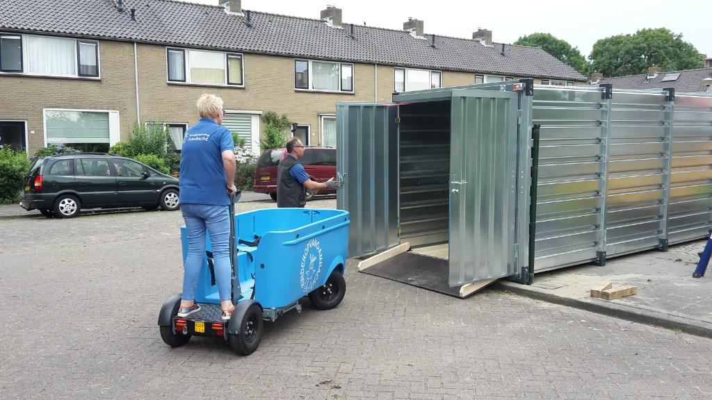 BSO-bu/bolderkar/buitenspeelgoed/container/snelbouwcontainer, Ophalen of Verzenden, Nieuw, Jongen of Meisje