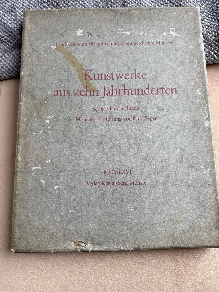 Kunstwerke aus zehn Jahrhunderten - Münster 1966, Ophalen of Verzenden, Gelezen, Overige onderwerpen