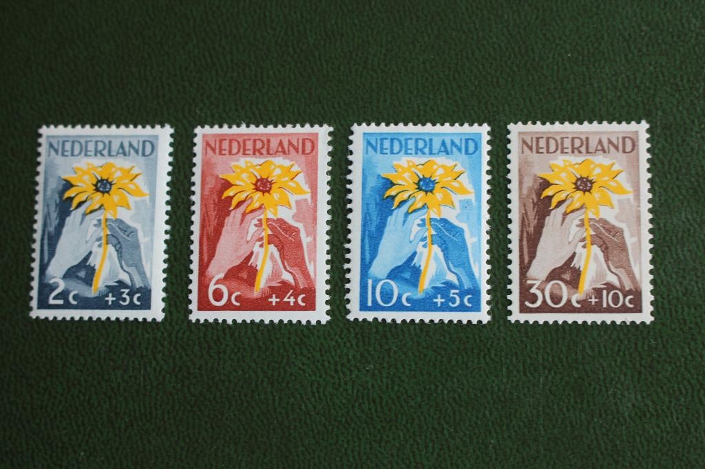 538-541 NIWIN-zegels 1949 Postfris, Ophalen of Verzenden, Na 1940, Postfris