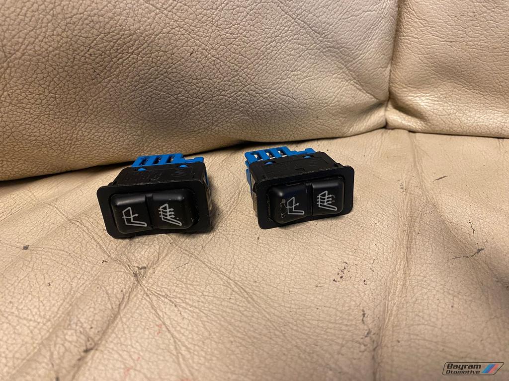 Bmw E34 stoelverwarming schakelaar 1390868, Gebruikt, -, -, Ophalen of Verzenden