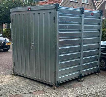 Opslagcontainer, materiaalcontainer, snelbouw en demontabel, Doe-het-zelf en Verbouw, Containers, Ophalen