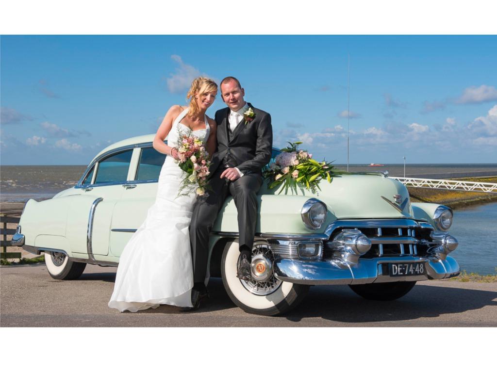 UNIEKE Trouwauto Huren , Cadillac Oldtimer, Met chauffeur, Personenauto