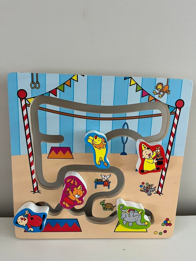 Bumba speelbord/schuifpuzzel, Ophalen of Verzenden, Minder dan 10 stukjes, Zo goed als nieuw, 6 maanden tot 2 jaar