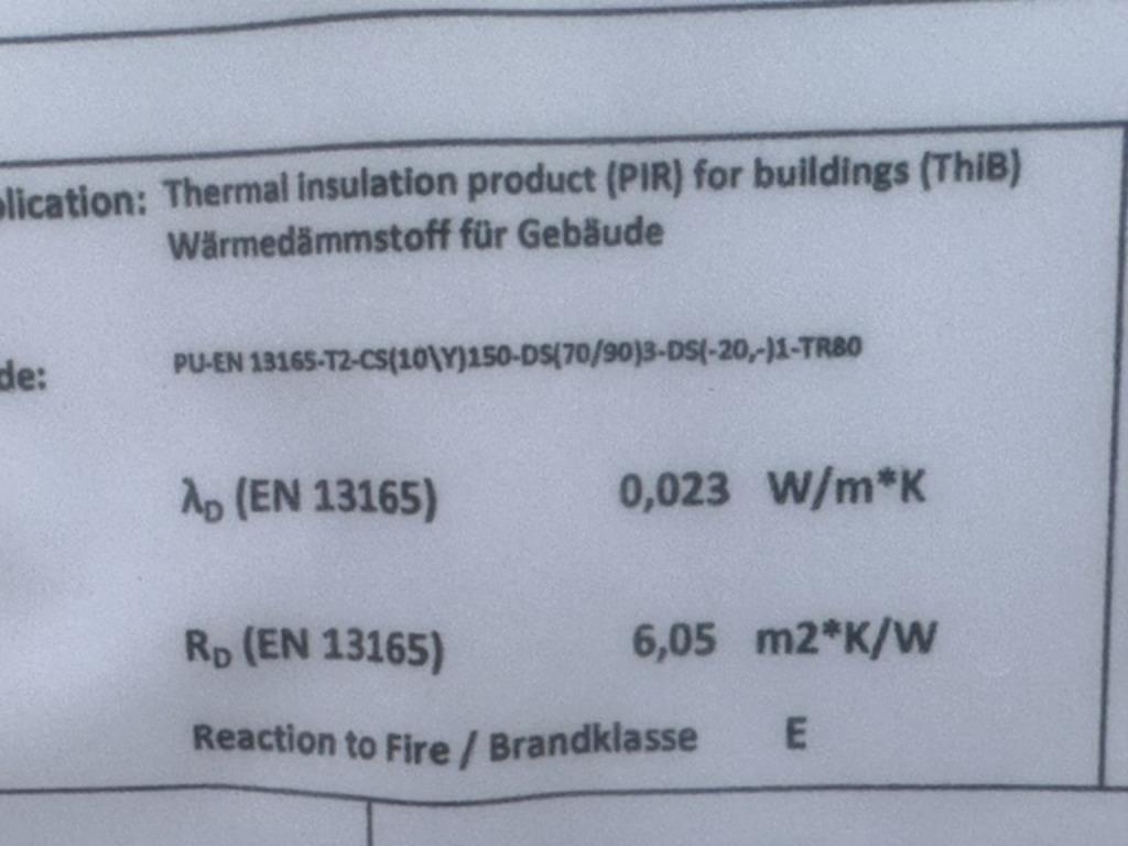PIR isolatie 140mm 1,20 x 0,60m speciale prijs, Ophalen, Dakisolatie, 12 cm of meer, Nieuw